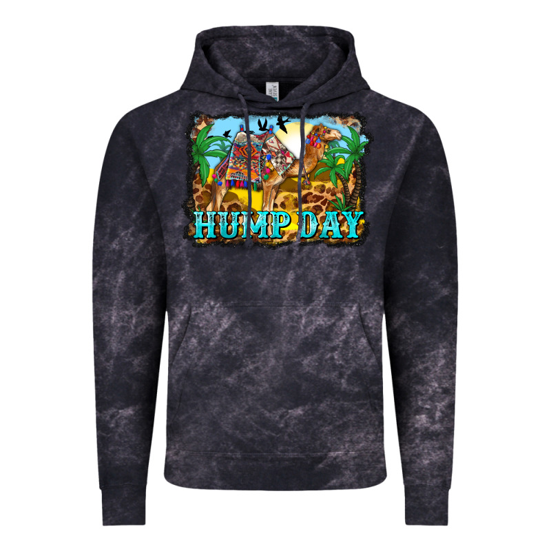 Hump Day Camel And Desert Vintage Hoodie by BarkalooDesign | Teevron