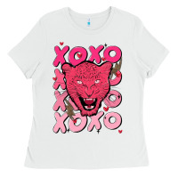 White valentine Ladies Tee - MaliasSmallBusiness