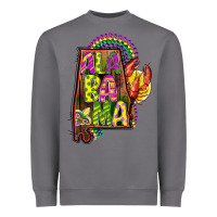Storm mardi gras alabama map Heavyweight Sweatshirt - CowGirlArtShop