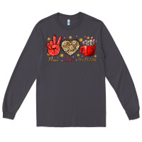 Smoke Peace love hot chocolate Long Sleeve Tee - NancyCooperArtShop