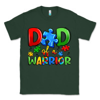 Sports Green dad of a warrior Classic Tee - Artiststas