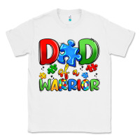 White dad of a warrior Classic Tee - Artiststas