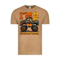 Vintage Camel i'm six this is how i roll monster truck birthday Vintage Tee - Jasminsmagicworld