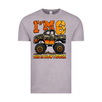 Vintage Zinc i'm six this is how i roll monster truck birthday Vintage Tee - Jasminsmagicworld