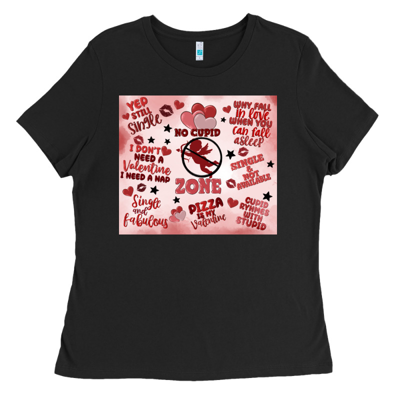 Funny Valentine's Day Ladies Tee by MaliasSmallBusiness | Teevron