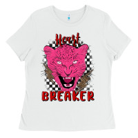 White heartbreaker Ladies Tee - MaliasSmallBusiness