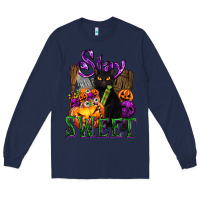 Navy Stay Sweet Long Sleeve Tee - texasbilliewilder