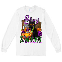 White Stay Sweet Long Sleeve Tee - texasbilliewilder
