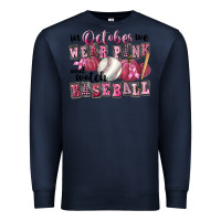 Navy in october we wear pink and watch  baseball Premium Sweatshirt - FaDigitalArtStudio