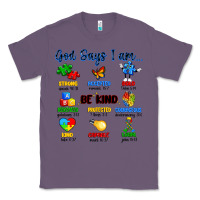 Lavender god says i am autism Classic Tee - Artiststas
