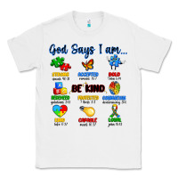 God Says I Am Autism Classic Tee | Teevron
