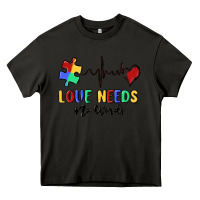 Asphalt love needs no words Heavy Core Tee - MaliasSmallBusiness