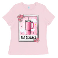 Bubblegum Pink the inspired tarot boujee Ladies Tee - MaliasSmallBusiness