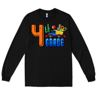 Black Fourth Grade Long Sleeve Tee - RanaPortraitStore