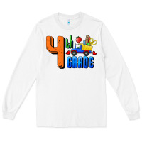 White Fourth Grade Long Sleeve Tee - RanaPortraitStore