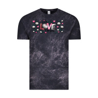 Cloud Black for the love of the game  volleyball Vintage Tee - Jasminsmagicworld