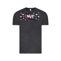 Vintage Black for the love of the game  volleyball Vintage Tee - Jasminsmagicworld
