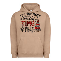 Pigment Burro IT THE MOST WONDERFUL TIME the of year Urban Hoodie - CowhideDigitalArt