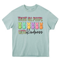 Arona treat all peeps with kindness Heavy Core Tee - MaliasSmallBusiness