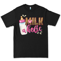 Black milkaholic girls Premium Tee - NancyCooperArtShop