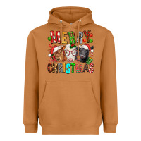 Meerkat Merry christmas calfs Heavyweight Hoodie - FaDigitalArtStudio
