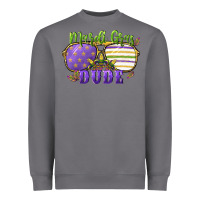 Storm mardi gras dude Heavyweight Sweatshirt - CowGirlArtShop