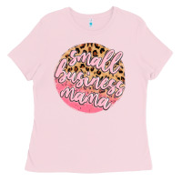 Bubblegum Pink small business mama Ladies Tee - MaliasSmallBusiness