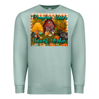 Seafoam pumpkin kisses harvest wishes tumbler Premium Sweatshirt - BundleAndBundleShop