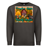 Smoke pumpkin kisses harvest wishes tumbler Premium Sweatshirt - BundleAndBundleShop