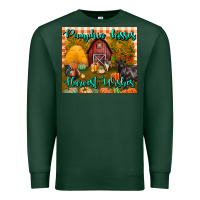 Sports Green pumpkin kisses harvest wishes tumbler Premium Sweatshirt - BundleAndBundleShop