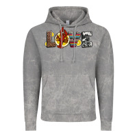 Cloud Rock love crawfish western mardi gras Vintage Hoodie - Jasminsmagicworld