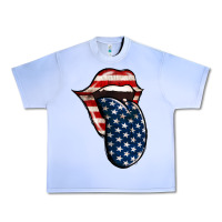 Grape Ice American Toungue for 4th of July Urban Heavy Tee - Bettercallsaul