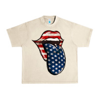 Sandshell American Toungue for 4th of July Urban Heavy Tee - Bettercallsaul