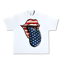 White American Toungue for 4th of July Urban Heavy Tee - Bettercallsaul