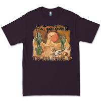 Plum ain t going down til the sun comes up Premium Tee - MaliasSmallBusiness