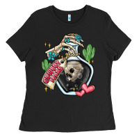 Black cowboy tears Ladies Tee - MaliasSmallBusiness