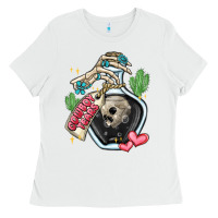 White cowboy tears Ladies Tee - MaliasSmallBusiness