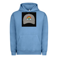 Pigment Pebble Blue capt america Urban Hoodie - Rosma