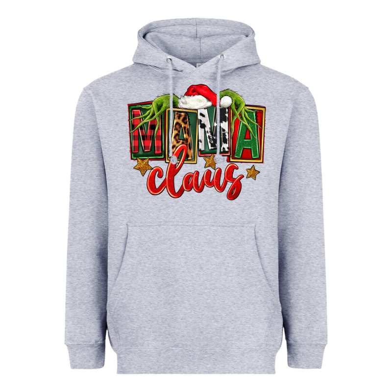 Christmas Mama Claus Heavyweight Hoodie by FaDigitalArtStudio | Teevron
