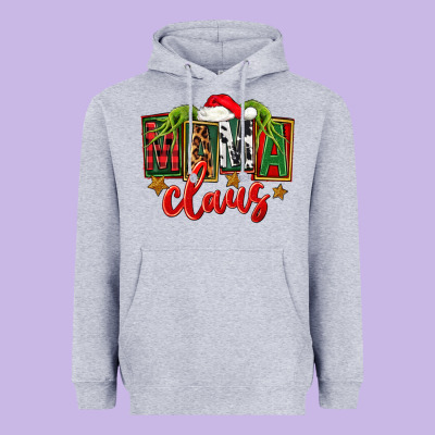 Christmas Mama Claus Heavyweight Hoodie Designed By Fadigitalartstudio