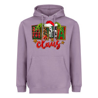 Lavender Christmas mama Claus Heavyweight Hoodie - FaDigitalArtStudio