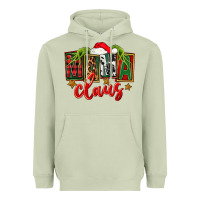 Matcha Christmas mama Claus Heavyweight Hoodie - FaDigitalArtStudio