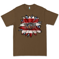 Cacao american mom Premium Tee - JahusDesignShop