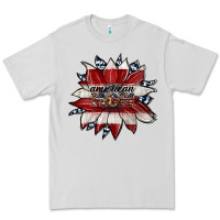 Dove Grey american mom Premium Tee - JahusDesignShop