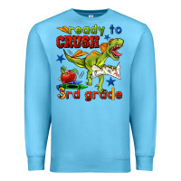 Ocean Blue ready to crush 3rd grade Premium Sweatshirt - BundleAndBundleShop