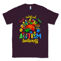 Plum accept understand love autism awareness Classic Tee - Artiststas