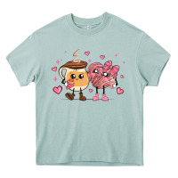 Arona valentines  day conchas and cafecito Heavy Core Tee - MaliasSmallBusiness