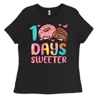 100 Days Sweeter Ladies Tee | Teevron