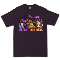 Plum happy hallothanksmas cows  nancy Premium Tee - NancyCooperArtShop