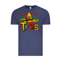Vintage Denim tres my third mexican birthday Vintage Tee - Jasminsmagicworld